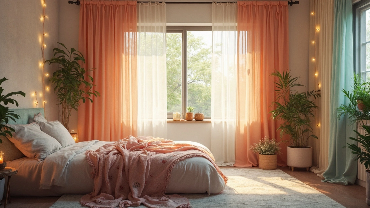 Matching Curtain Color to Your Room’s Size and Light