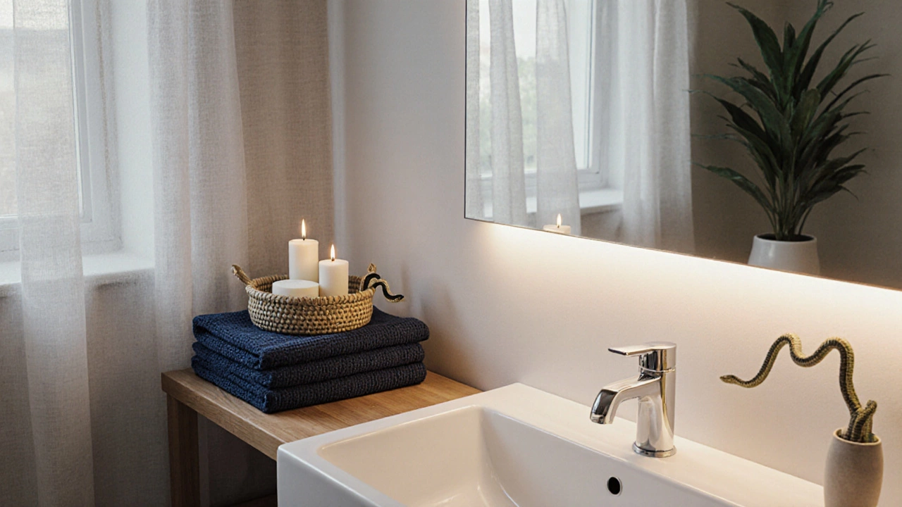 How to Decorate Bathroom with Simple Things