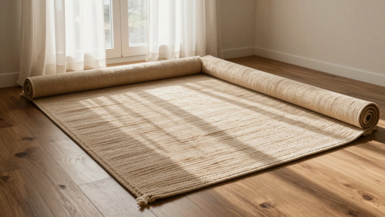 Should You Put Furniture on a New Rug? What Experts Really Say